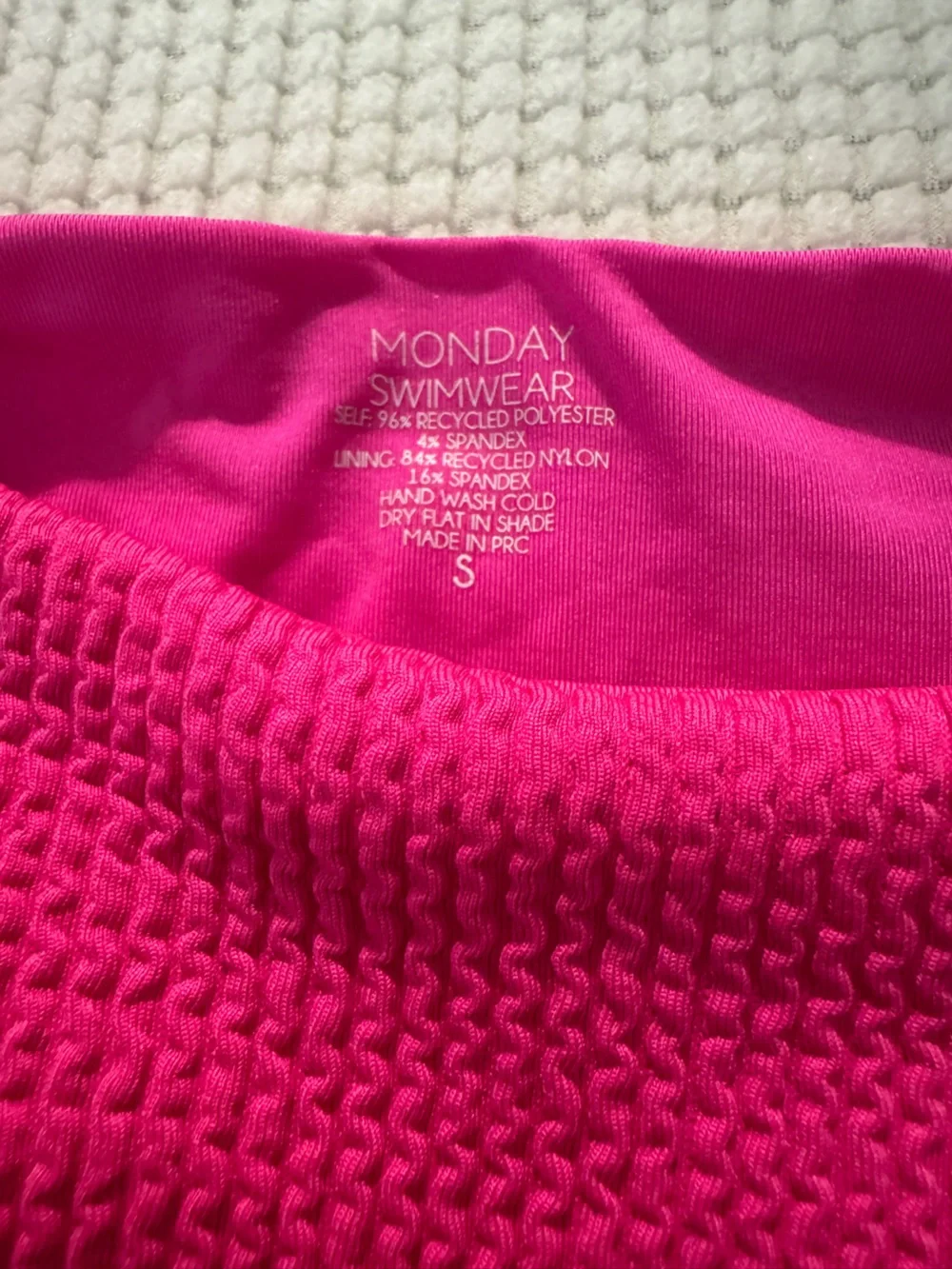 Monday Swimwear Palma Crinkle Bottom